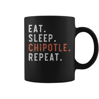 Eat Sleep Chipotle Repeat Fan Player Coffee Mug | Mazezy