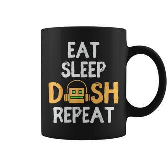 Eat Sleep Dash Repeat Video Game Geometry Dash Gamer Video Coffee Mug | Mazezy