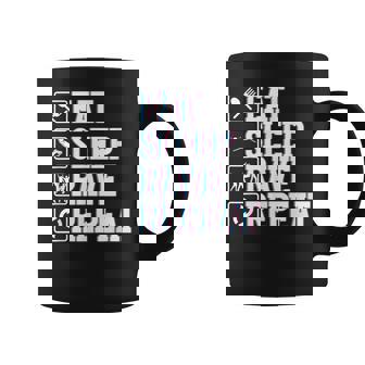 Eat Sleep Rave Música Edm Techno Raver Taza de café - Regaloses