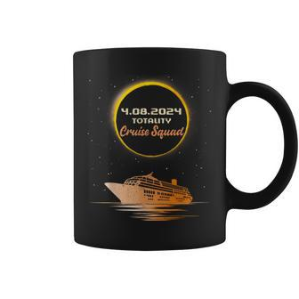 Eclipse 2024 Cruise Squad Total Solar Eclipse Totality Coffee Mug - Seseable