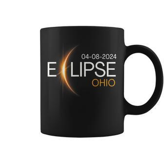 Eclipse 2024 Ohio Solar Totality Eclipse Ohio Solar 2024 Coffee Mug - Seseable