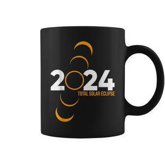 Eclipse 2024 Total Solar Eclipse Astronomy Moon Sun Coffee Mug - Seseable