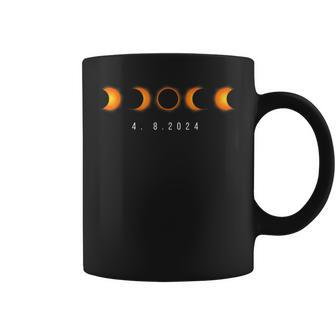 Eclipse 482024 Total Solar Eclipse Astronomy Space Coffee Mug - Seseable