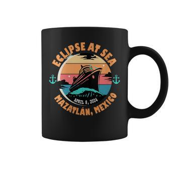 Eclipse At Sea Mazatlán Mexico Total Solar Eclipse Coffee Mug - Seseable