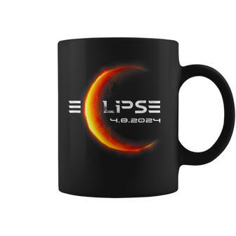 Eclipse Totality 4082024 Total Solar Eclipse 2024 Coffee Mug | Mazezy