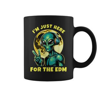 Edm Electronic Music Dj Rave Alien Women Coffee Mug - Monsterry
