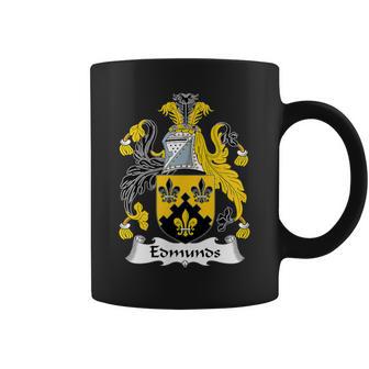 Edmunds Coat Of Arms Family Crest Coffee Mug - Monsterry