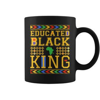 Educated Black King African Dashiki Black History Coffee Mug - Monsterry CA