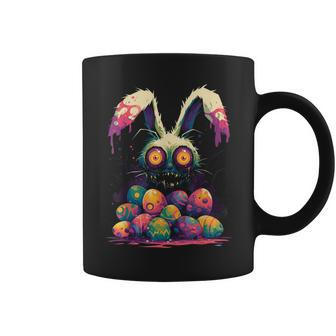 Egg Hunt Creepy Cute Goth Alt Aesthetic Coffee Mug - Seseable