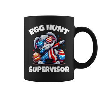Egg Hunt Supervisor Boys Toddler Easter 2024 Family Matching Coffee Mug - Monsterry AU