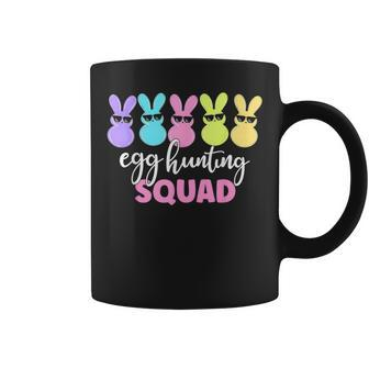 Egg Hunting Squad Crew Family Happy Easter Bunny Womens Coffee Mug - Seseable