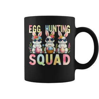 Egg Hunting Squad Easter Day Bunny Egg Hunt Happy Easter Coffee Mug | Mazezy UK
