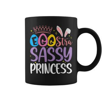 Egg-Stra Sassy Princess Happy Easter Cute For Little Girls Coffee Mug - Monsterry DE