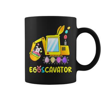 Eggscavator Easter Egg Hunt Construction Trucks Toddler Boys Coffee Mug - Seseable