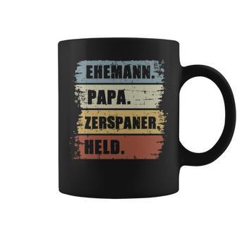 Ehemann Papa Zerspaner Held Zerspanungsmechanikeratertag Tassen - Geschenkecke