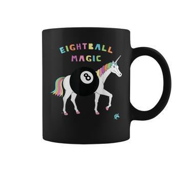 Eight Ball Magic Unicorn Coffee Mug - Monsterry