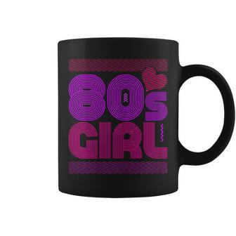 Eighties Party Idea Girl 80S Coffee Mug - Monsterry UK