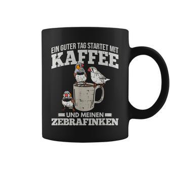 Ein Guter Tag Startet Kaffee Und Zebrafinch Tassen - Geschenkecke