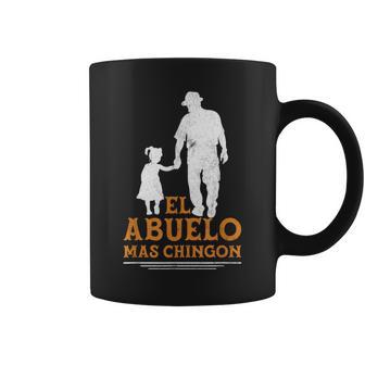 El Abuelo Mas Chingon Abuelo In Spanish Grandpa Coffee Mug - Monsterry DE