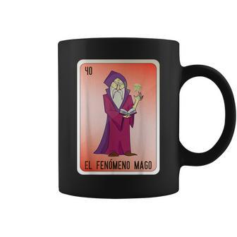 El Fenómeno Mago Mexican Slang Chicano Bingo Cards Coffee Mug - Monsterry DE