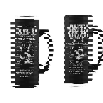 El Gato De Schrödinger Quería Dead And Alive Físico Camiseta Taza de café - Regaloses