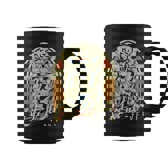El Mejor Padre Gatuno Día Del Padre Retro Cat Lover Taza de café - Regaloses