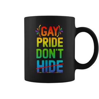 El Orgullo Gay No Esconde El Orgullo Gay Taza de café - Regaloses