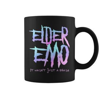 Elder Emo It Wasn't Just A Phase Emo Goth Coffee Mug - Monsterry AU