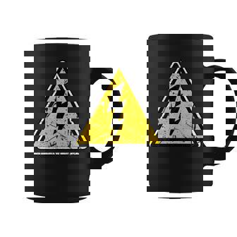 Électricien Signe De Danger Vintage Drôle Tasse - Cadeauxyz