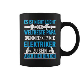 Elektriker Papa Spruch Genialer Elektronikerater Tassen - Geschenkecke