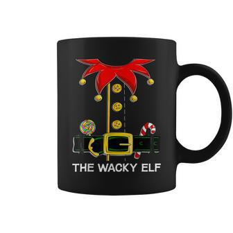 Elf Group Family Matching The Wacky Elf Christmas Coffee Mug - Seseable