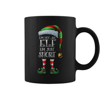 The Short Elf Matching Family Just Short Christmas Elf Coffee Mug - Monsterry