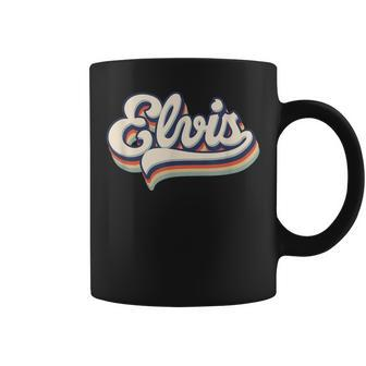 Elvis Name Nickname Alias 70S 80S Retro Coffee Mug - Seseable