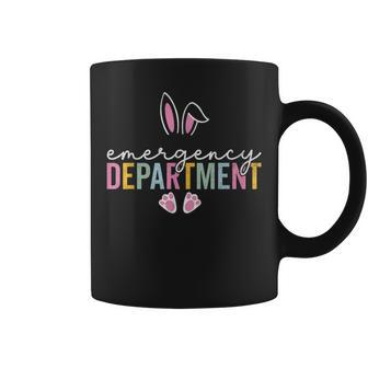 Emergency Department Easter Bunny Emergency Nurse Easter Day Coffee Mug | Mazezy AU