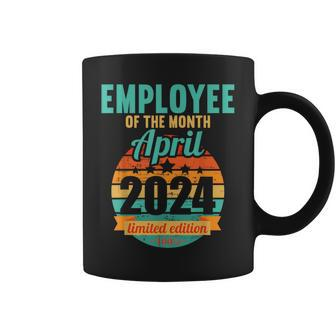 Employee Of The Month April 2024 Coffee Mug - Monsterry CA