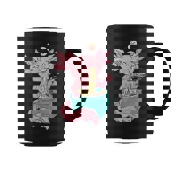 Me Encantan Los Fideos Y El Axolotl Kawaii Anime Kawaii Taza de café - Regaloses