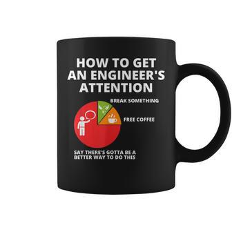 How To Get An Engineer's Attention Engineering Coffee Mug - Thegiftio UK