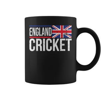 England Cricket Flag Jersey Match Tournament Uk Fan Coffee Mug - Monsterry UK