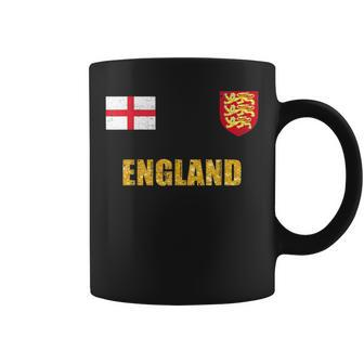 England Soccer Jersey World Cup Football Fan Flag Coffee Mug | Crazezy UK