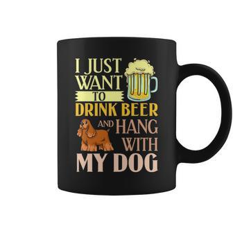 English Cocker Spaniel Dog Puppies Owner Lover Coffee Mug | Mazezy