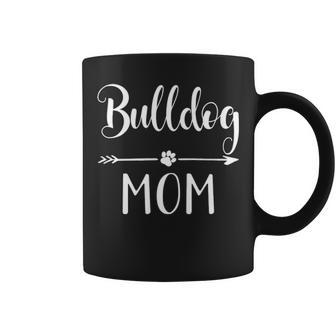 English French American Bulldog Mom Coffee Mug | Mazezy