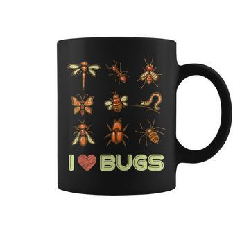 Entomologist Entomology Insects I Love Bugs Coffee Mug - Monsterry