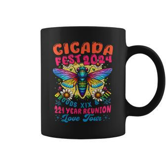 Entomology Cicada Lover Cicada Fest 2024 Broods Xix & Xiii Coffee Mug - Seseable