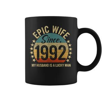 Epic Wife Since 1992 30Th Wedding Anniversary Coffee Mug | Crazezy UK