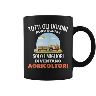 All Are Equal Only The Best Become Farmers Italian Words Coffee Mug - Monsterry DE