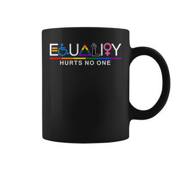 Equality Hurts No One Lgbt Gay Lesbian Pride Human Rights Coffee Mug - Monsterry DE