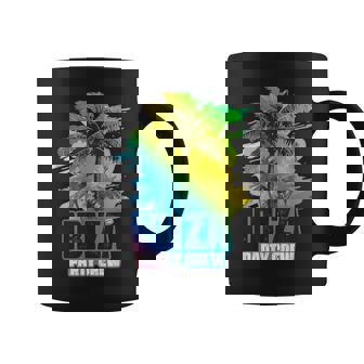 Equipo Deacaciones En Ibiza Party Crew Colorido Taza de café - Regaloses