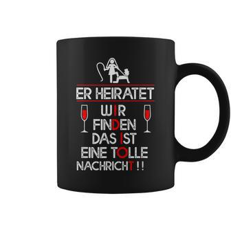 Er Heiratet Idiot Stag Night Tassen - Geschenkecke