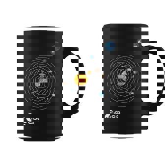 Esa Sistema Solar Planetas Taza de café - Regaloses