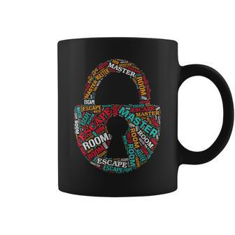 Escape Room Master Puzzle Game Escaping Crew Team Coffee Mug - Monsterry